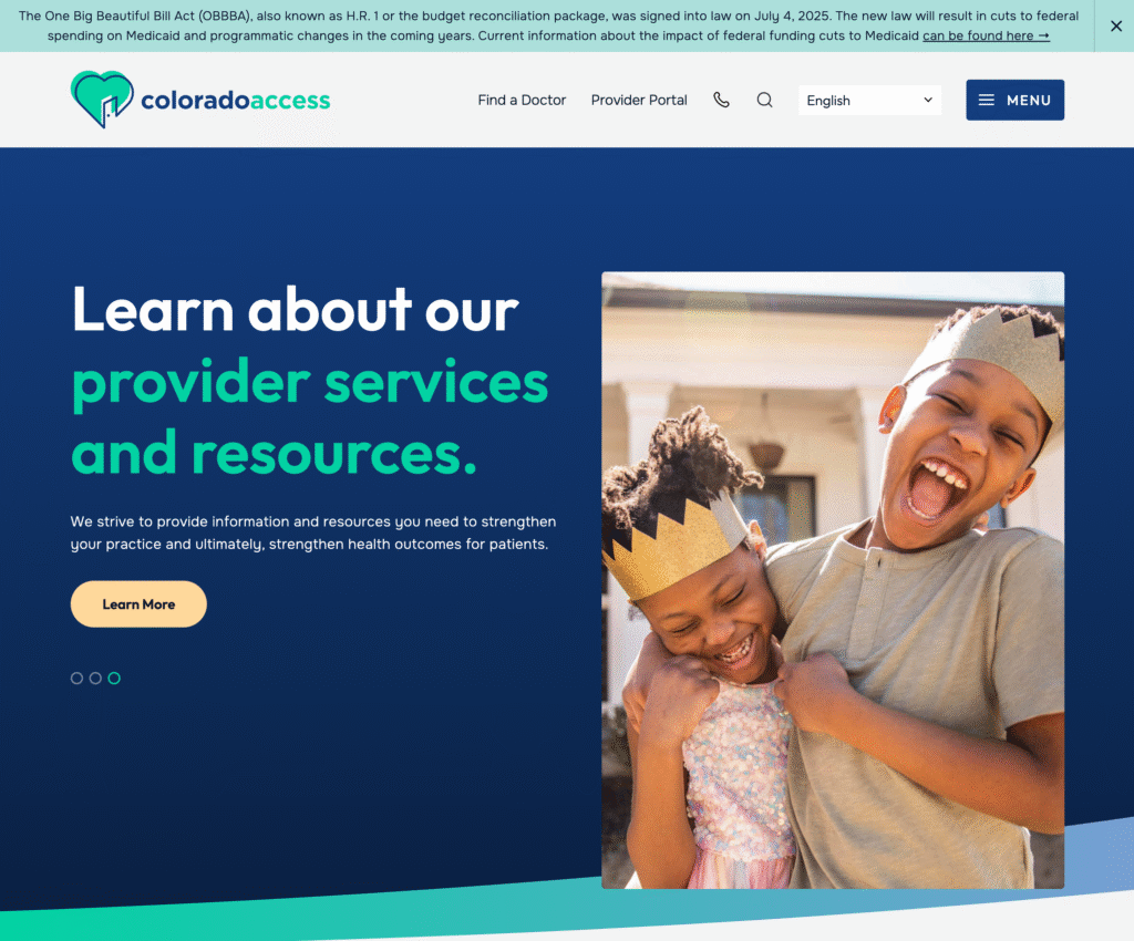 Colorado Access Website Refresh