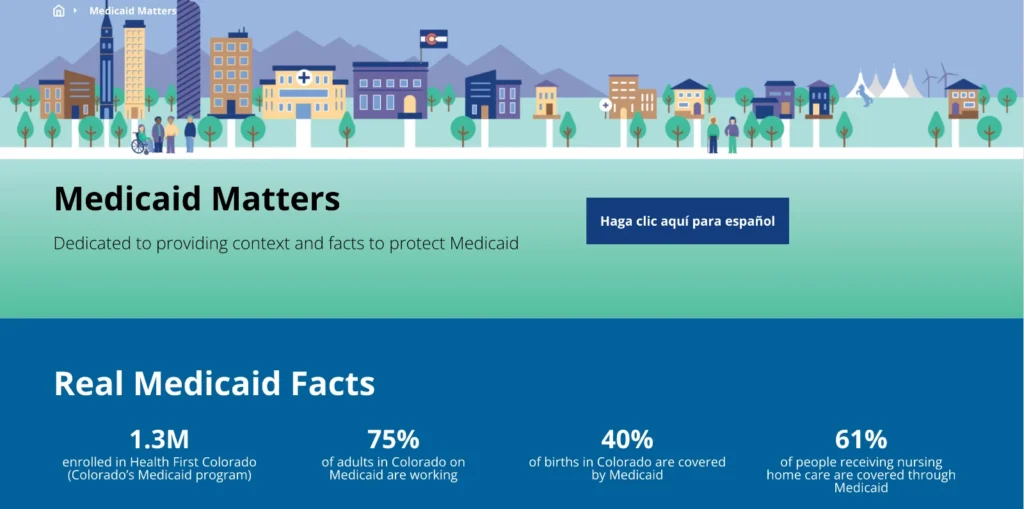 Medicaid Matters Landing Page
