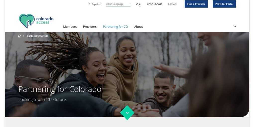 Community Outreach Landing Page